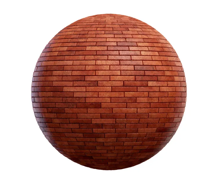 Red brick wall 6