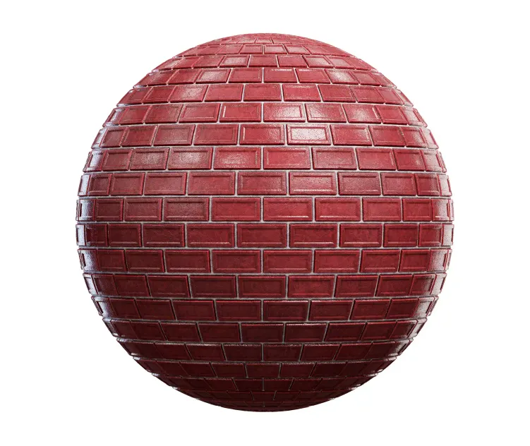 Red brick wall 9