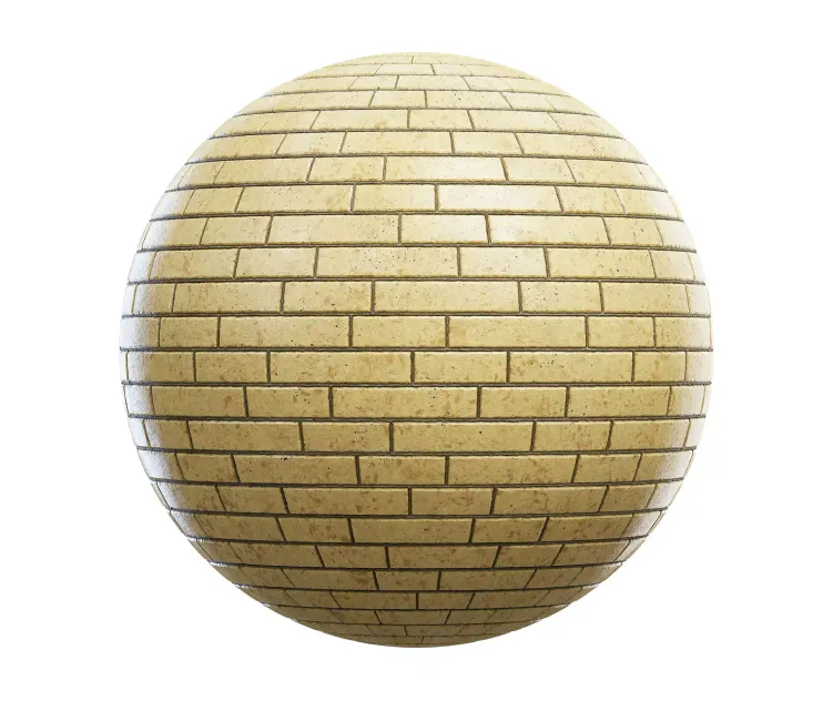 Yellow brick wall 2