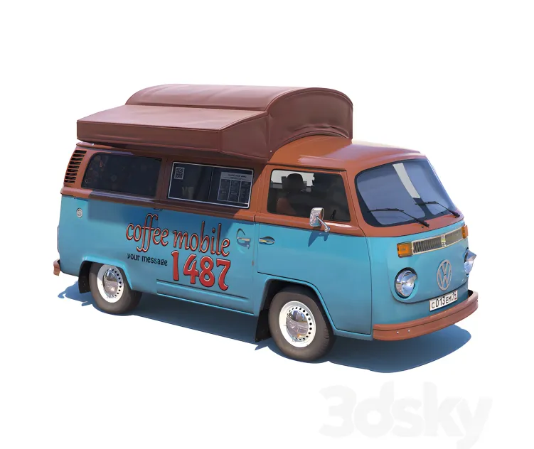 Street Coffee Car Kswagen
