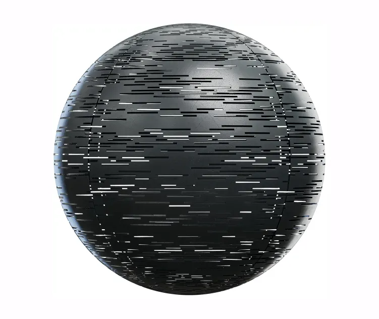 Black metal panel fence
