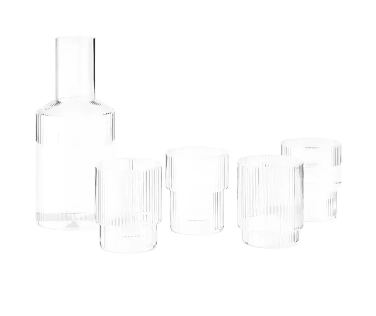 Ripple glass by ferm living