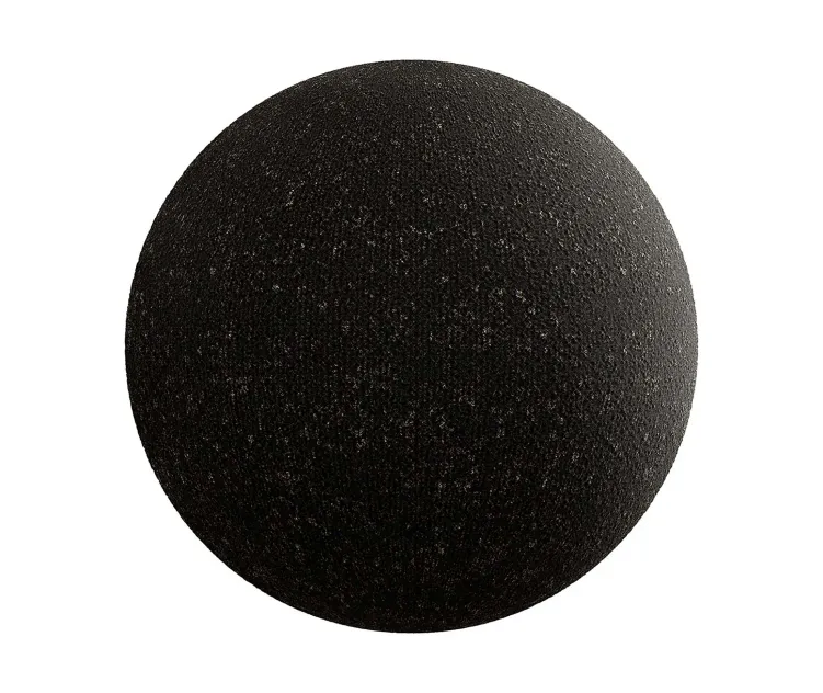 Black wool fabric 3