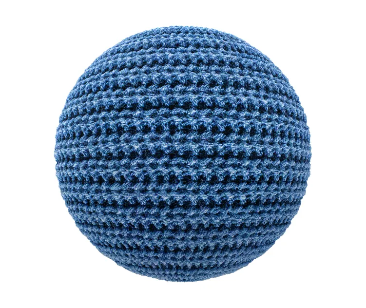 Blue wool fabric(4K)