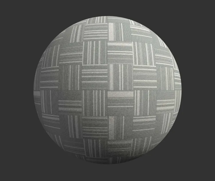 Carpet commercial varied pinstripes