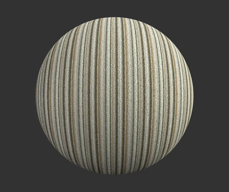 Carpet loop pile stripes