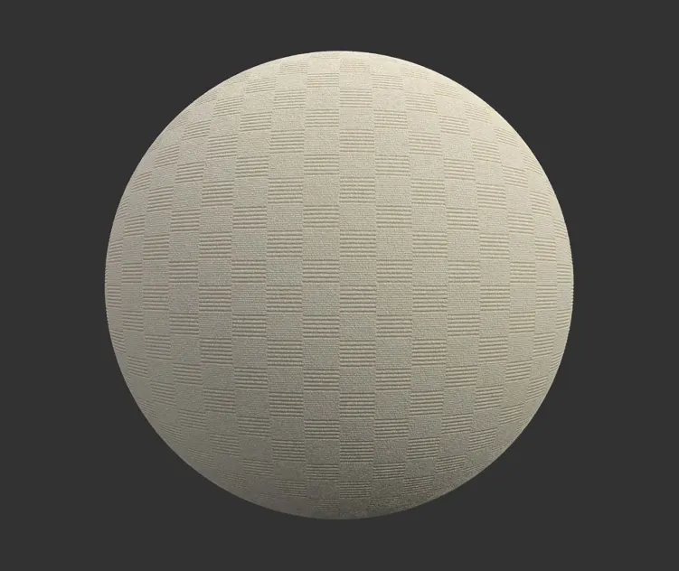 Carpet multi levelloop pile checker board