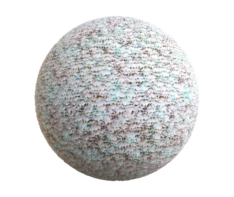 Cyan and white fabric(8K)
