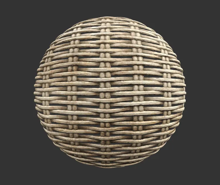 Fabric wicker