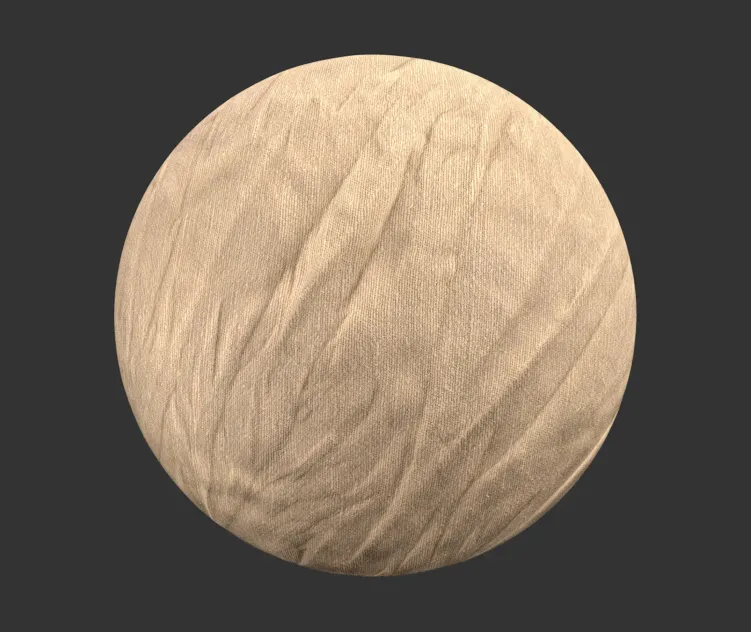 Fabric wrinkled
