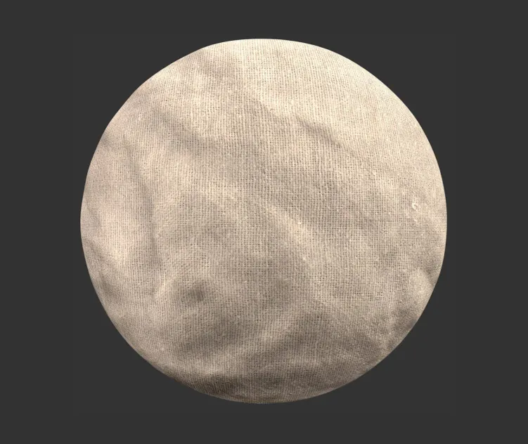 Fabric wrinkled