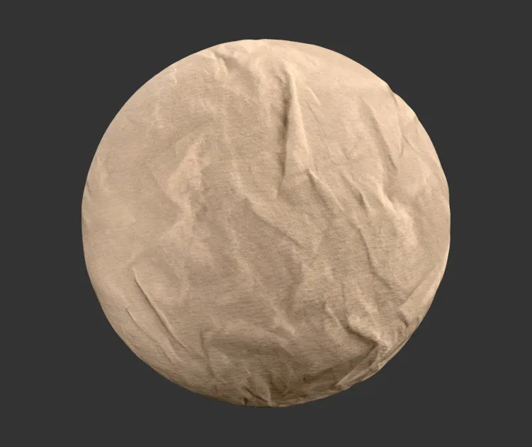 Fabric wrinkled 3