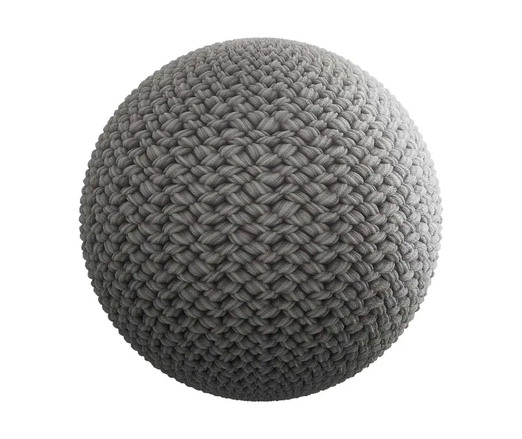 Grey wool fabric 2