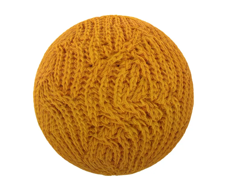 Orange wool fabric(4K)