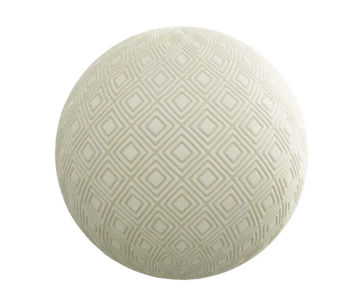 Quilted beige fabric 7