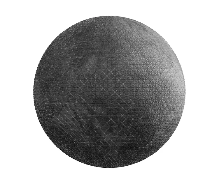 Quilted black fabric(4K)