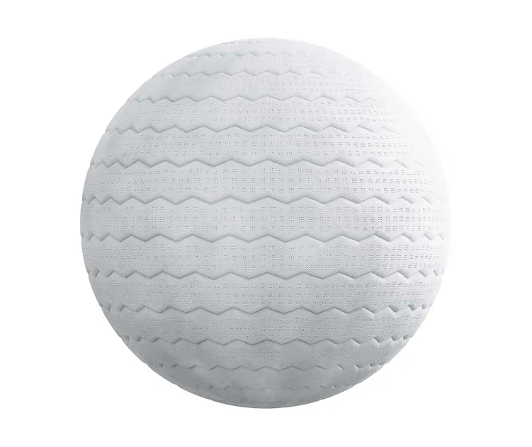 Quilted white fabric 3