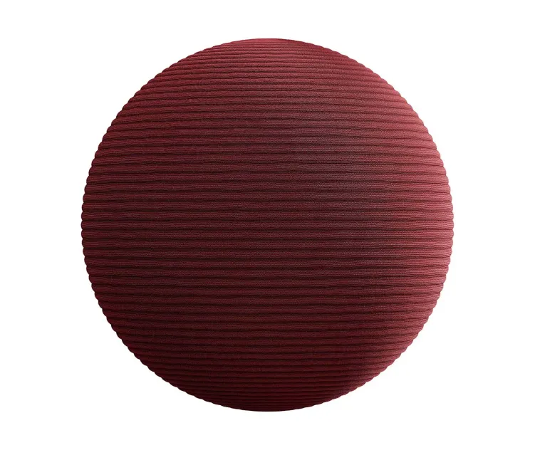 Striped red fabric