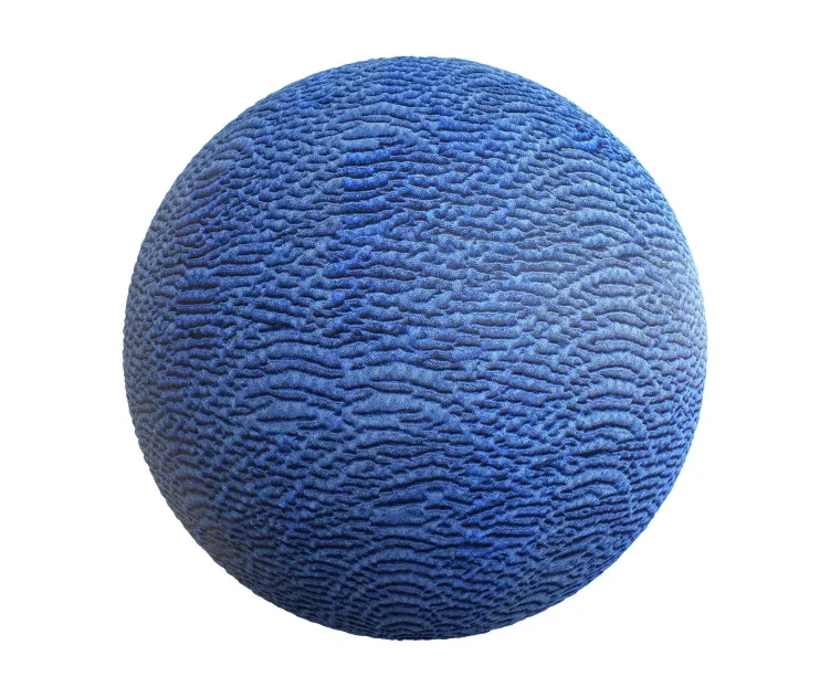 Wrinkled blue fabric(8K)