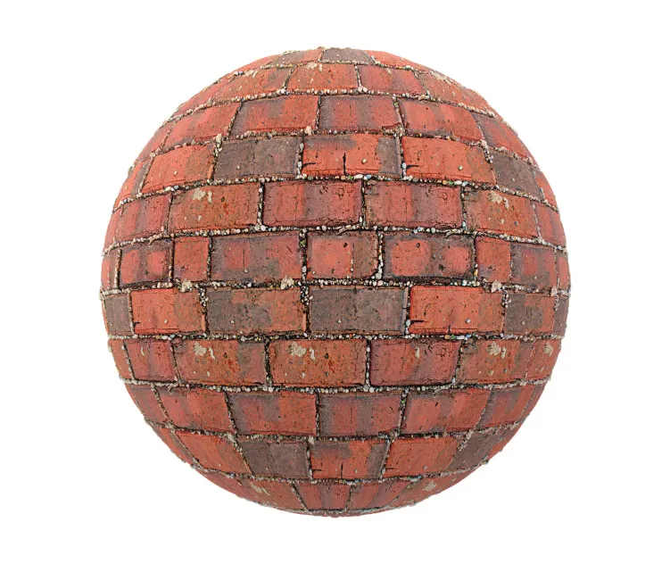 Red brick pavement 2