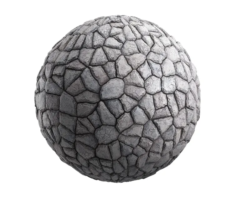 Rough rock tiles
