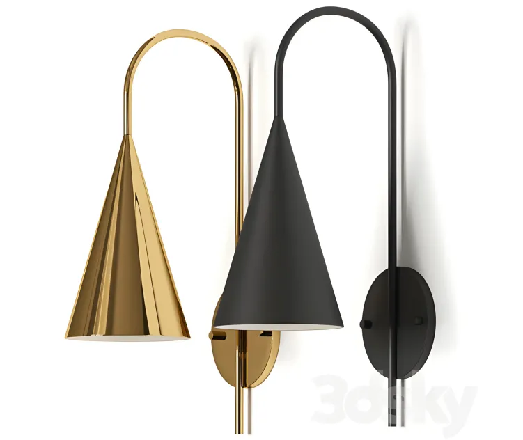 Cb exclusive piffle wall lamp