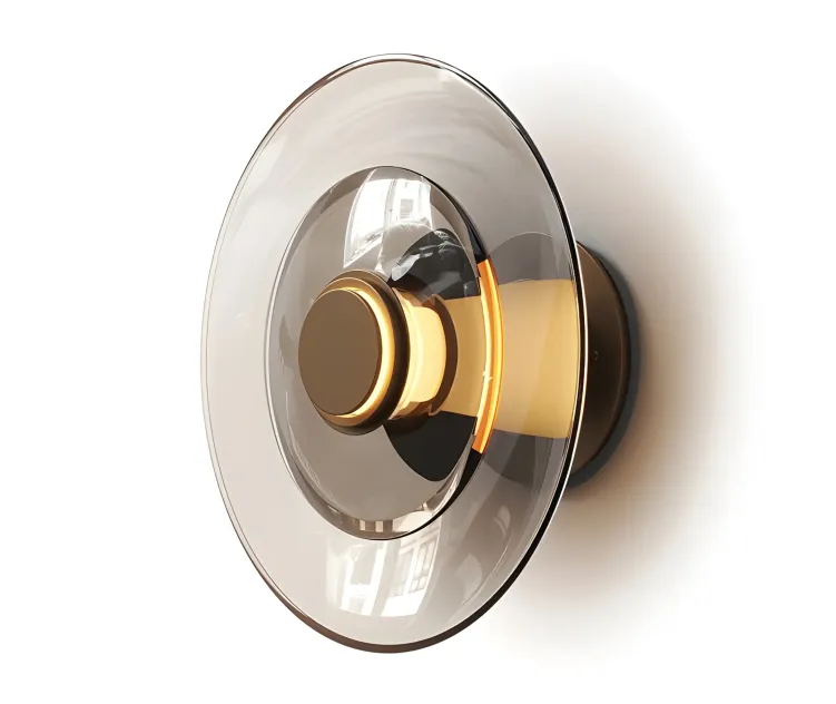 Gabriel scott luna a disc wall lamps