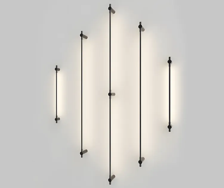 Juniper thin single double wall lamps