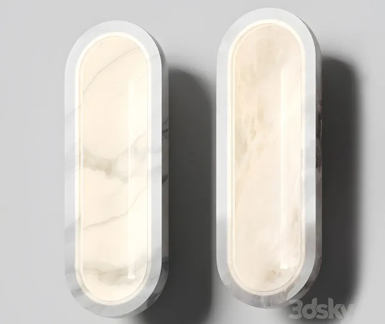Kolkhoze moon wall lamp
