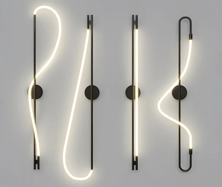 Luke lamp co wall sconce black