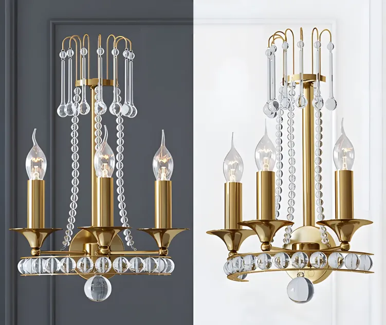 Sconce candle bra