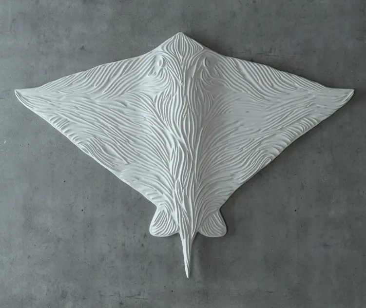 Sculpture batoidea