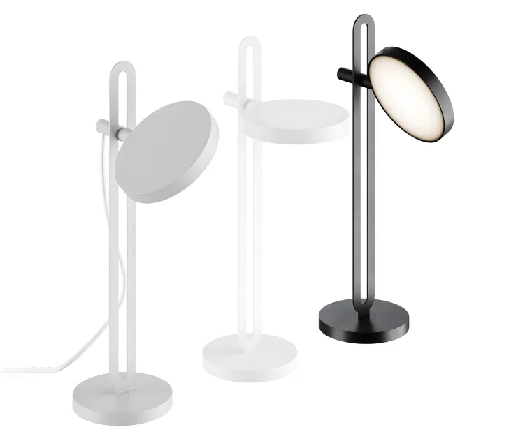 Echo table lamp black
