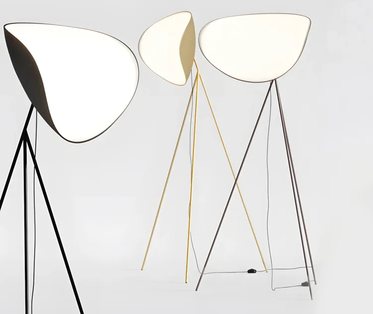 Hind rabii infinity floor lamp