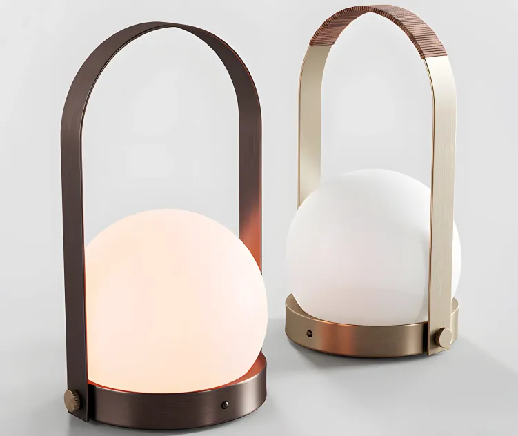 Menu carrie led lamp leather