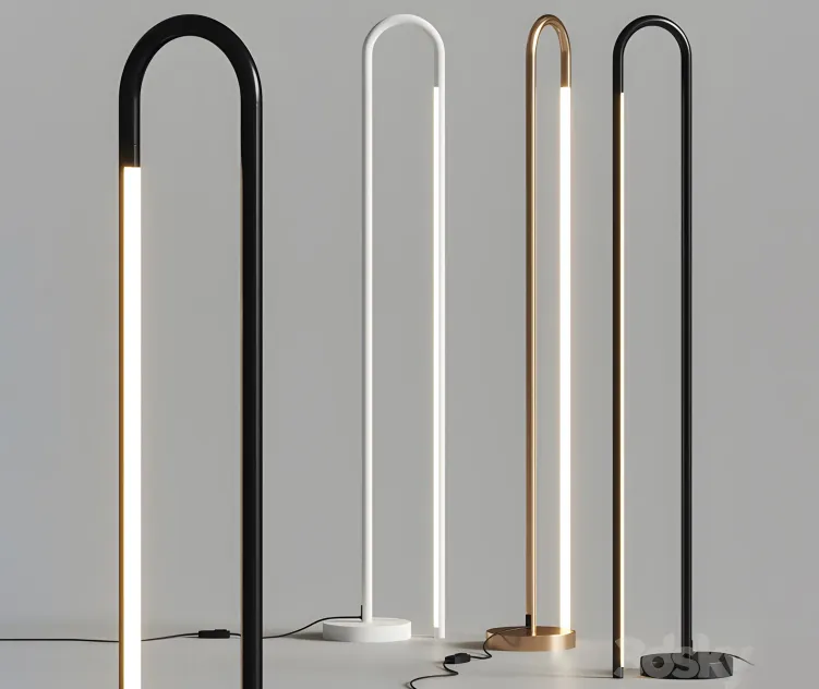 Nexia bow floor lamp