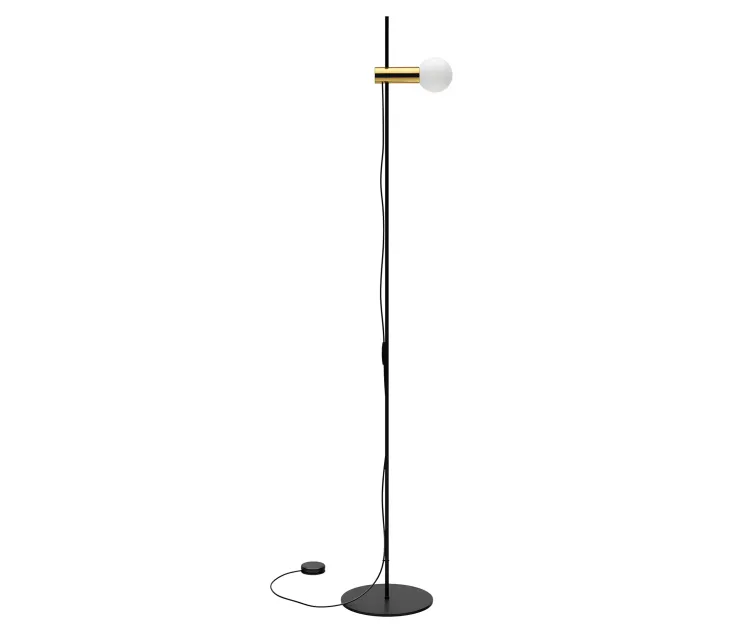 Nude single floor lamp by leds