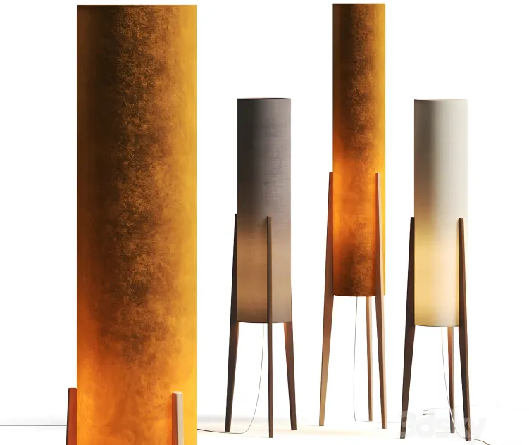 Rocket floor lamps 2