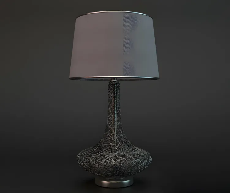 Wire lamp