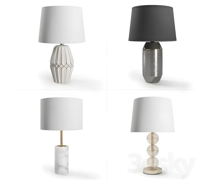 Zara home lamps set