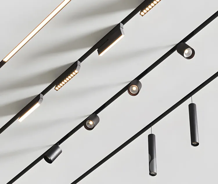 Built in magnetic lamps universe