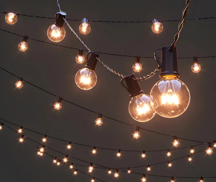 Editable garland retro