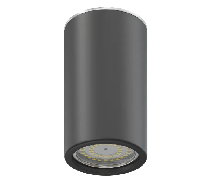Models black cylindrical light