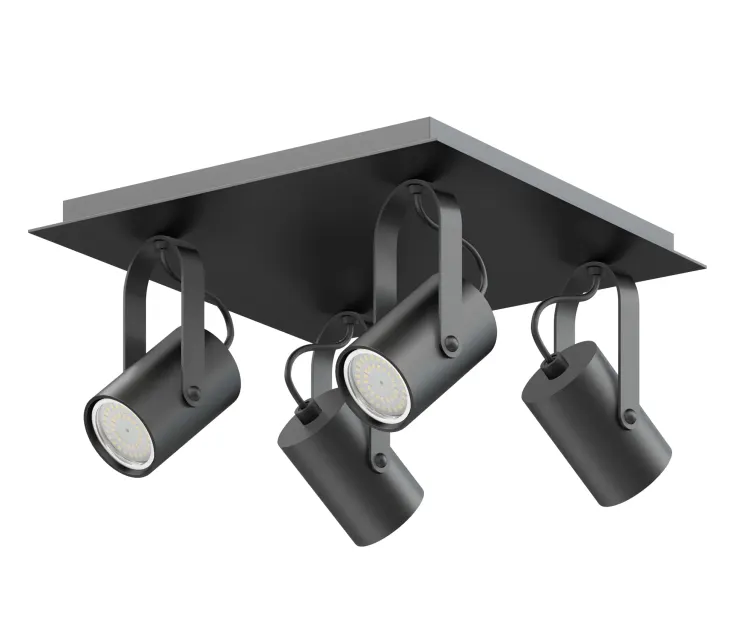 Models black quadruple lights
