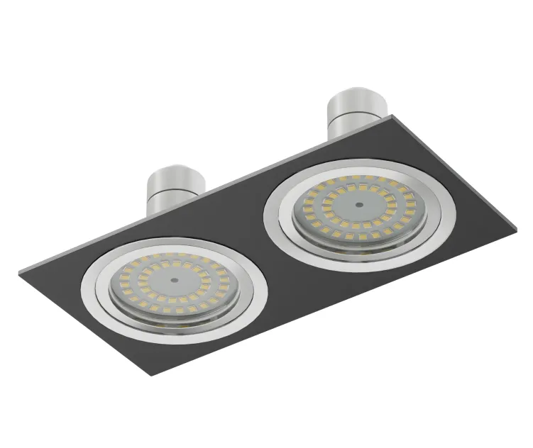 Models double black halogen light