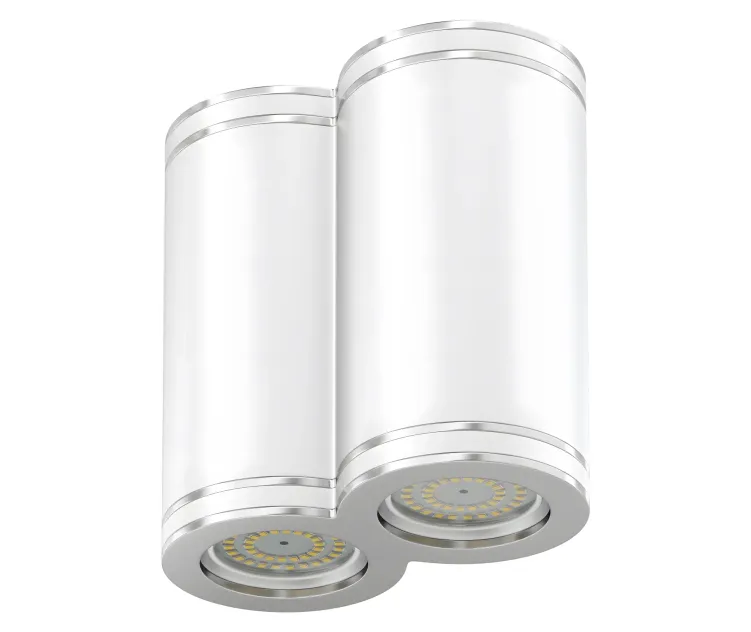 Models double metal cylindrical light