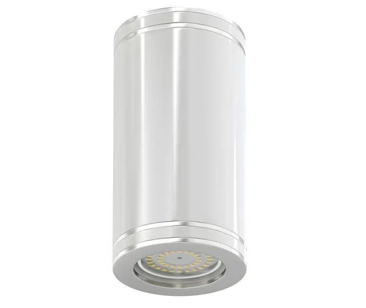 Models white cylindrical light