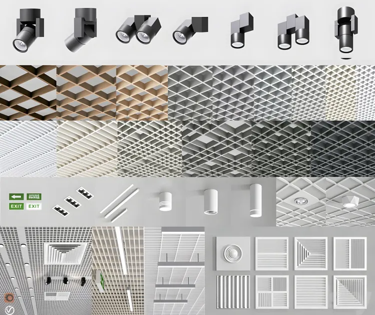 Set for ceilings grilyato