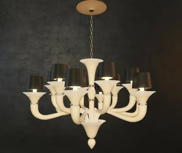 Chandelier abate zanetti celestia
