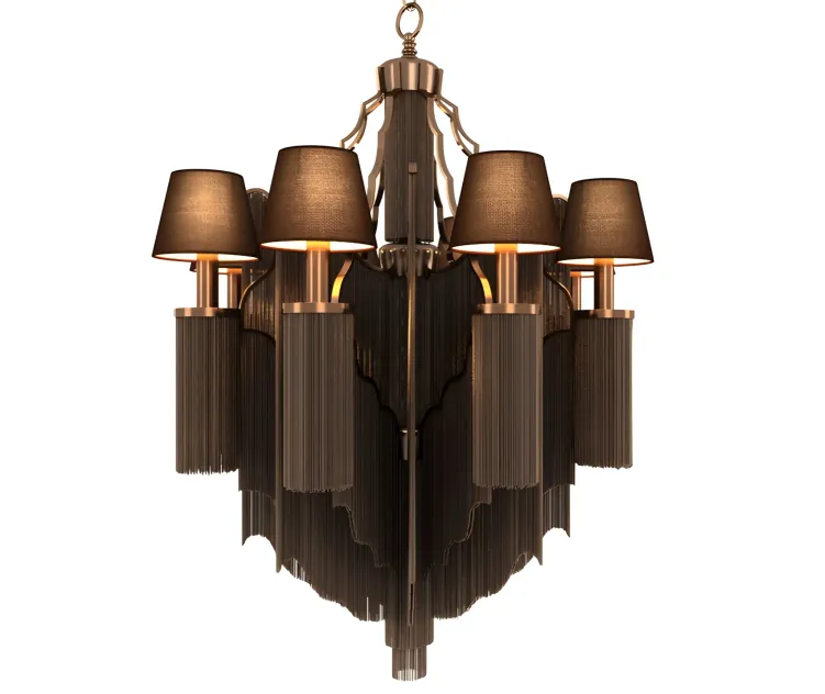 Eichholtz chandelier fringe